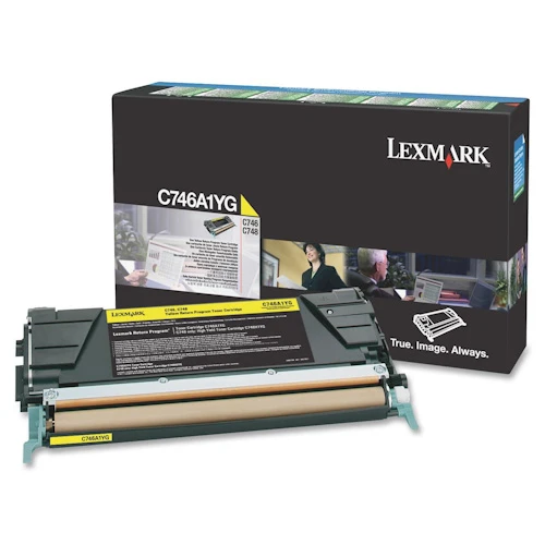 Tonersepeti Lexmark C746 C746A1YG Sarı  Toner - Resim 2