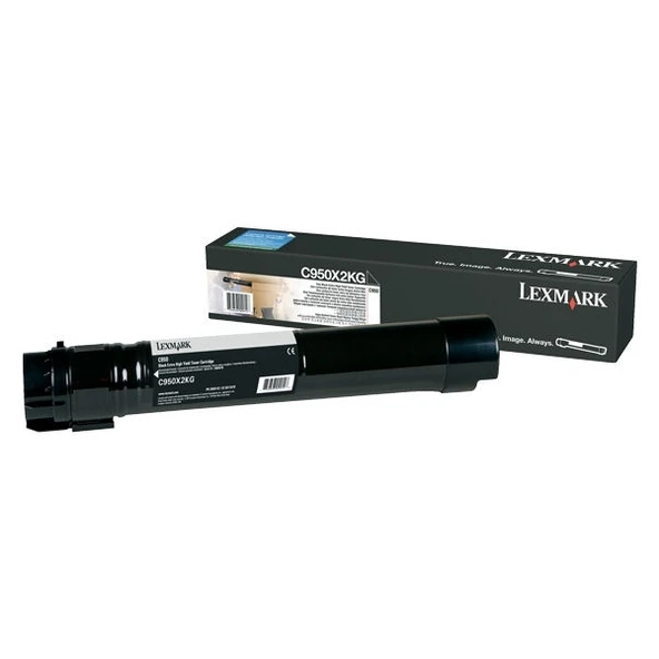 Tonersepeti Lexmark C950 -C950X2KG Siyah  Toner - Resim 2
