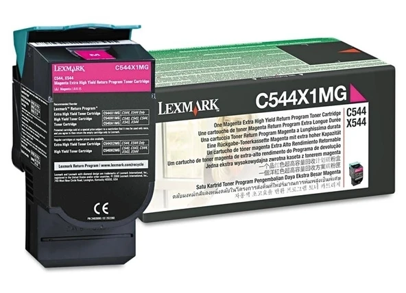 Tonersepeti Lexmark C544-C544X1MG Kırmızı  Toner Extra Y.K.