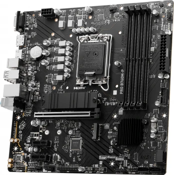 Msı Anakart Pro B760M-P Ddr5 6800Mhz(Oc) M.2 M.2 Hdmı Matx 1700P - 4