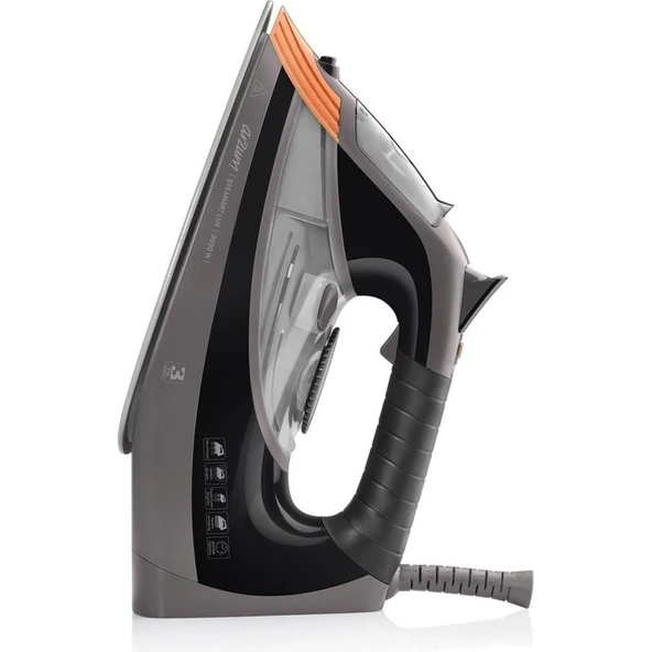 AR693 Steamart Lux 3000 W Buharlı Ütü Siyah - 5