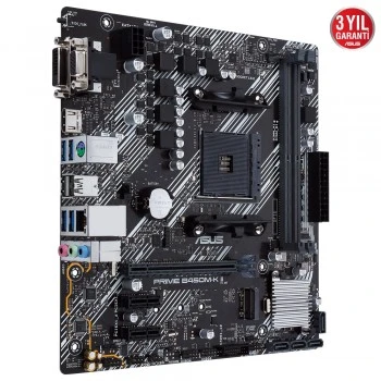 Asus Anakart Prıme B450M-K Iı 4400 Ddr4 Dvı Vga M2 Am4 - 3