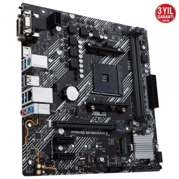 Asus Anakart Prıme B450M-K Iı 4400 Ddr4 Dvı Vga M2 Am4 - 5