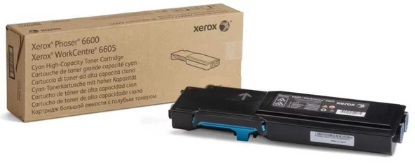 Tonersepeti Xerox Phaser 6600-106R02233 Mavi Y.K.  Toner