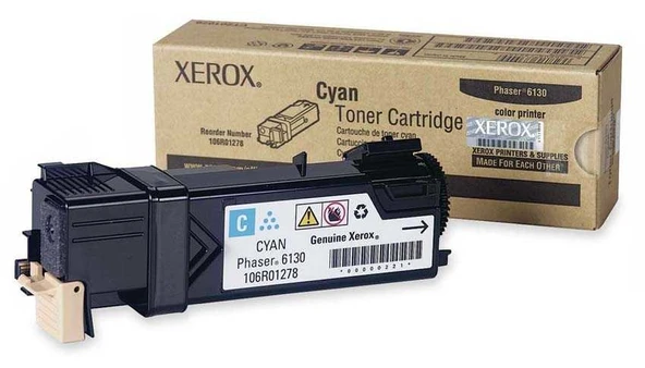 Tonersepeti Xerox Phaser 6130-106R01282 Mavi  Toner