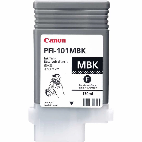 Tonersepeti Canon PFI-101MBK Mat Siyah  Kartuş - Resim 2
