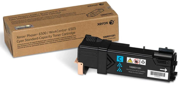 Tonersepeti Xerox Phaser 6500 106R01598 Mavi  Toner