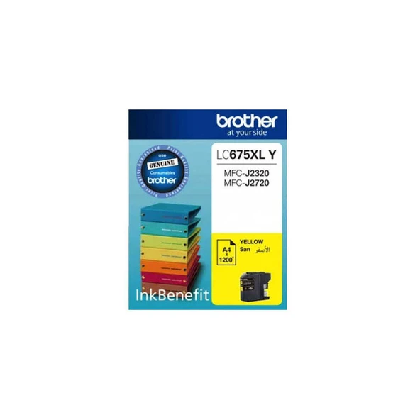 Tonersepeti Brother LC675XL Sarı  Kartuş Y.K