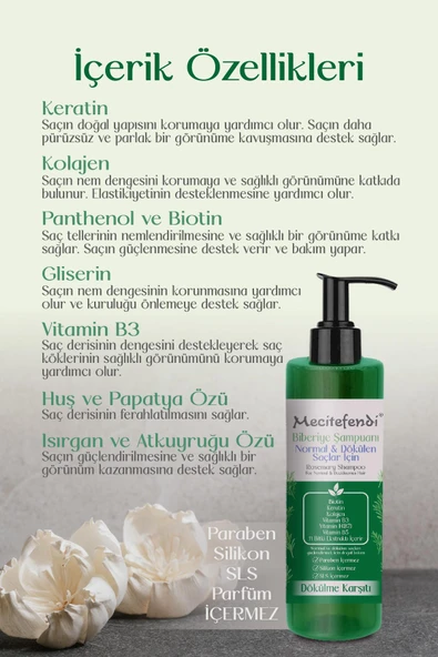 Biberiye Saç Bakım Seti Pür - Biberiye Şampuan 150 ml + Biberiye Suyu Saç Toniği 11 Ekstraktlı 150 m - 6