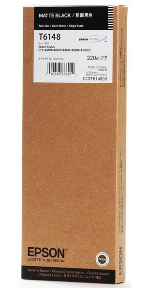 Tonersepeti Epson T6148 C13T614800  Mat Siyah Kartuş