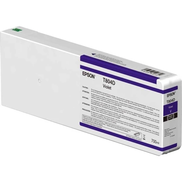 Tonersepeti Epson T804D-C13T804D00 Mor  Kartuş