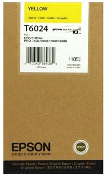Tonersepeti Epson T6024 C13T602400  Sarı Kartuş