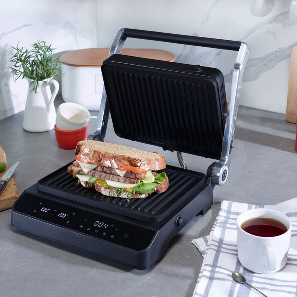 Dexart GT52C Smart Control Dijital Izgara Tost Makinesi - 6