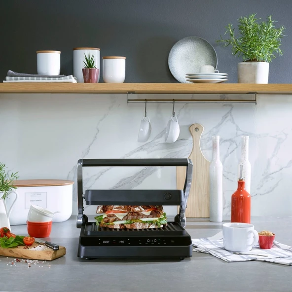 Dexart GT52C Smart Control Dijital Izgara Tost Makinesi - 5