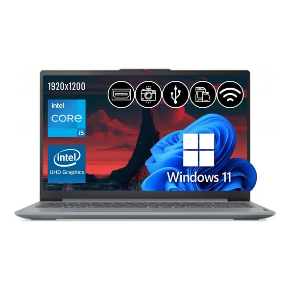 Lenovo Ideapad Slım 3  I5-12450H 8GB 256GB M.2 SSD 83ES0033TR ATL4 16" W11Pro Taşınabilir Bilgisayar