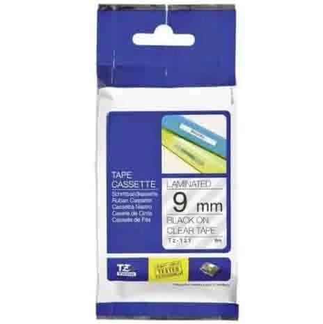 Tonersepeti Brother TZ-121 Şeffaf Üzerine Siyah Muadil Etiket Şeridi ürün görseli