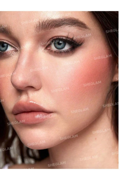 SHEGLAM Cheeky Color Jam-Afternoon Peach 6 Shades Multi-Use Cream Blush Lip Cream - 4