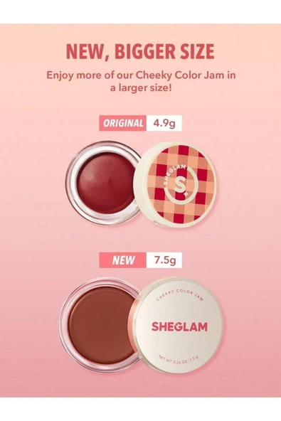 SHEGLAM CHEEKY COLOR JAM-SPRİNG BLOSSOM 7.5g. - 6