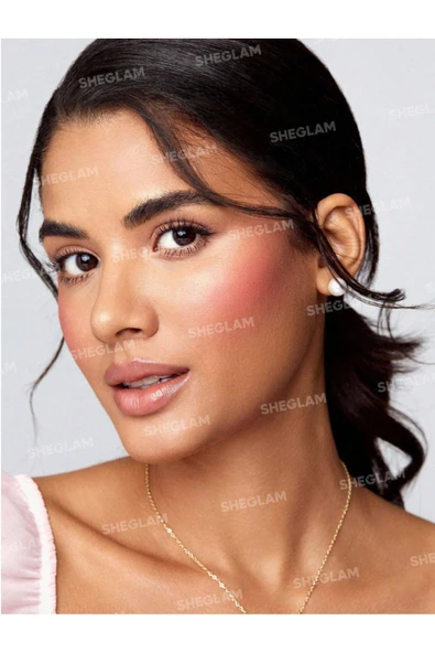 SHEGLAM Cheeky Color Jam-Afternoon Peach 6 Shades Multi-Use Cream Blush Lip Cream - 3