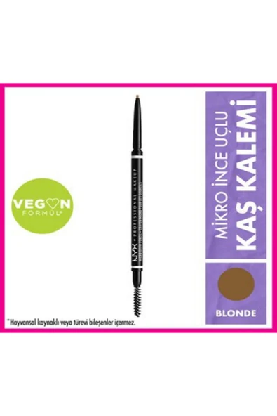 NYX Professional Makeup Micro Brow Kalem Blonde