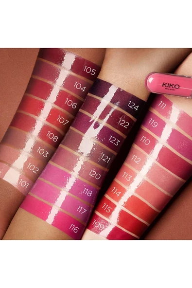 KİKOMİLANO LİKİT RUJ - UNLİMİTED DOUBLE TOUCH 121 DARK ROSY 6 ML - 4