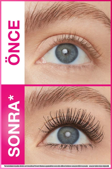 MAYBELLİNE NEW YORK Lash Sensational Firework Maskara - Siyah - 7