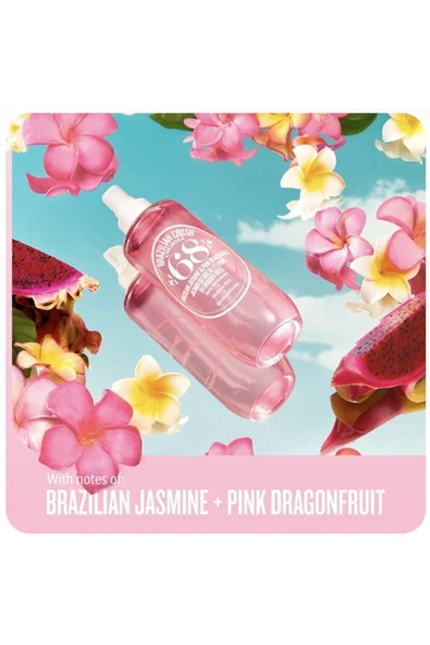 SOL DE JANEİRO Brazilian Crush 68 Perfume Mist Stariumcosmetics-çiçeksi Ve Yasemin Notalı Çok Amaçlı Sprey 90ml - 4
