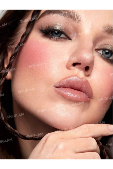 SHEGLAM Cheeky Color Jam-Afternoon Peach 6 Shades Multi-Use Cream Blush Lip Cream - 2