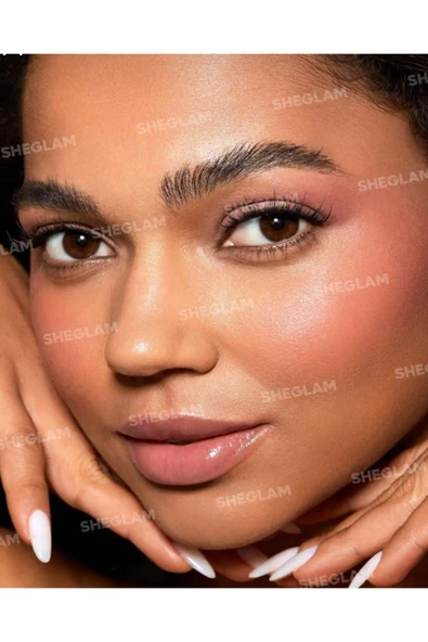 SHEGLAM Cheeky Color Jam-afternoon Peach 6 Shades Multi-use Cream Blush Lip Cream - 4