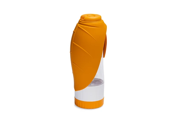 Beeztees Köpek Seyahat Su Şişesi, Ödül Kabı, Silikon, Çeşitli Renklerde, 25x9x9cm, 600ml - 3