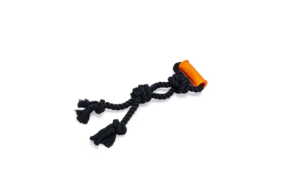 Beeztees Köpek Oyuncağı, Diş İpi, TPR Tutamaçlı, Siyah, 40x13,5x5,5cm, 232gr ürün görseli