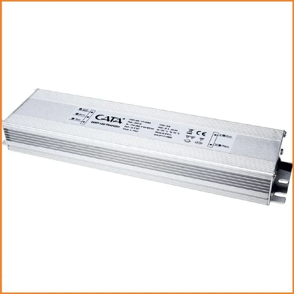 Cata Ct-2594 21 Amper 255W Dış Mekan Şerit Led Trafosu Slim
