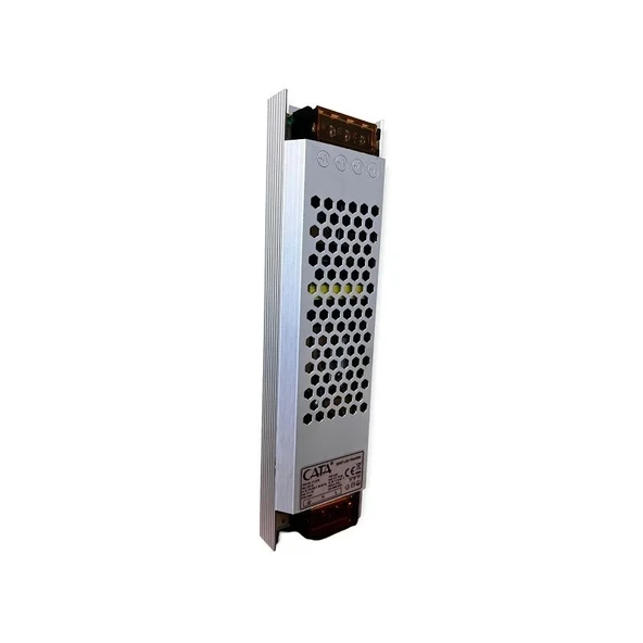 CT-2676 200W 17 Amper Adaptör Klemensli Süper Slim Şerit Led Trafosu