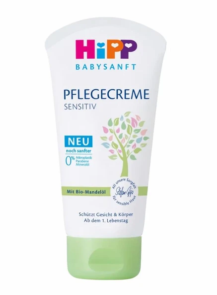 Hipp Babysanft Pflegecreme Sensitive 75 ml - İthal