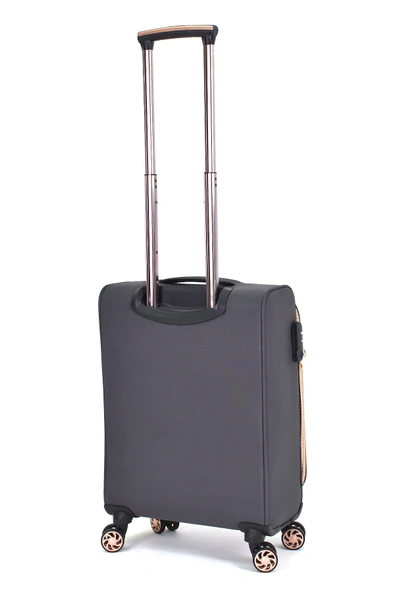Fossil Ultra Light Kumaş Kabin Boy Valiz Gri FSL027 - 3