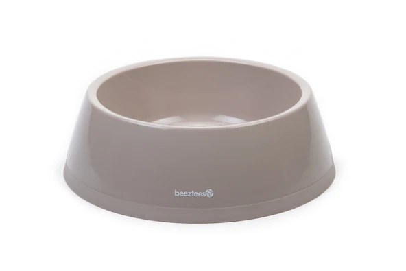 Beeztees Köpek Mama Su Kabı, Plastik, Bej, 2,25L