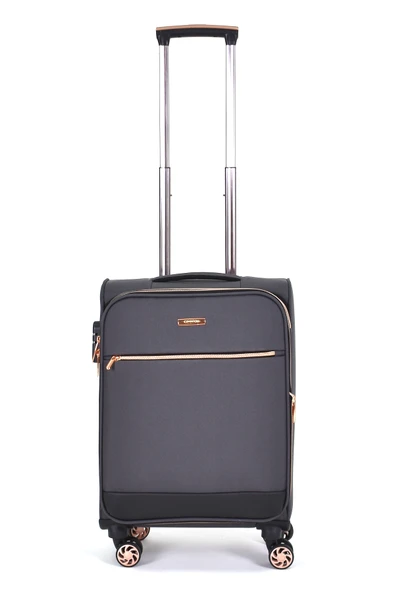 Fossil Ultra Light Kumaş Kabin Boy Valiz Gri FSL027 - 2