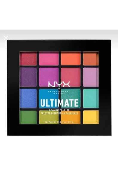 NYX Professional Makeup Göz Farı Paleti - Ultimate Shadow Palette Brights