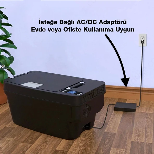 Acopower T35 12/24Volt 33Litre Tesla Model Y ile Uyumlu Kompresörlü Outdoor Oto Buzdolabı - Resim 9