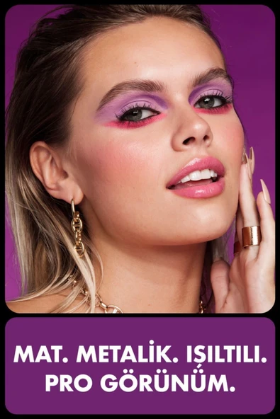 NYX PROFESSİONAL MAKEUP Professional Makeup Göz Farı Paleti - Ultimate Shadow Palette Brights - 7