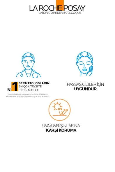 LA ROCHE POSAY Anthelios Uvmune400 SPF50+ Oil Control Güneş Koruyucu Krem- Yağlı ve Karma Ciltler İçin - 7