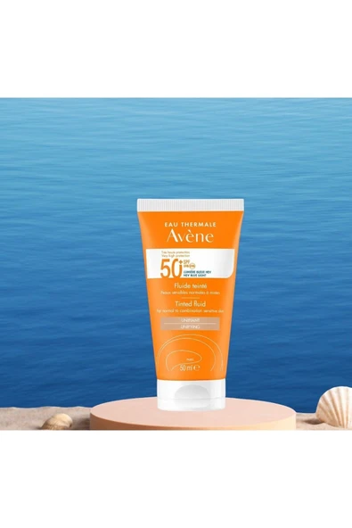 AVENA Avene Fluide Tinted SPF50+ Güneş Kremi 50 ml - 2