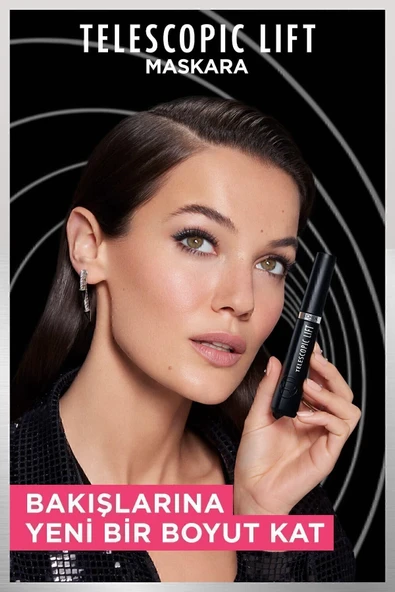 L'OREAL PARİS Telescopic Lift Extra Black Maskara 9.9 ml - 3
