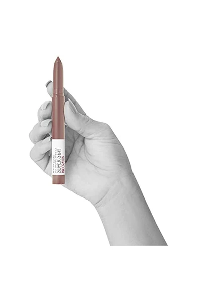 Maybelline New York Super Stay Ink Crayon Kalem Mat Ruj - 10 Trust Your Gut Kategori: Ruj - 4