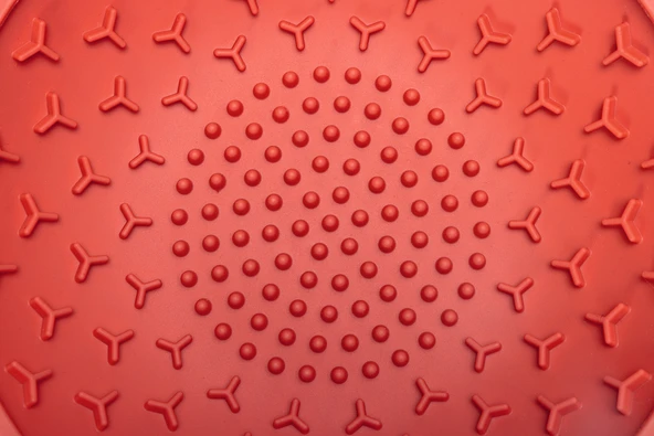 Beeztees Yavru Köpek Mama Yeme Oyuncağı, Silikon, Kırmızı, 19cm - Resim 6