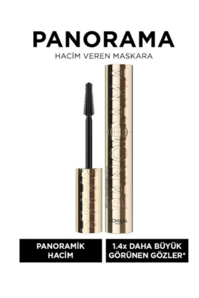 L'OREAL PARİS Panorama Hacim Veren Maskara Siyah