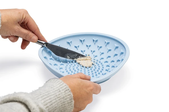 Beeztees Yavru Köpek Mama Yeme Oyuncağı, Silikon, Açık Mavi, 19cm - Resim 11