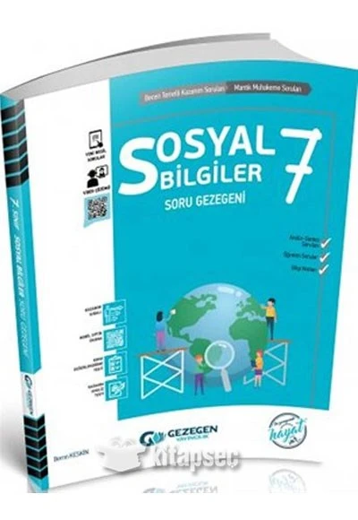 7. Sınıf Sosyal Bilgiler Soru Gezegeni Gezegen Yayıncılık
