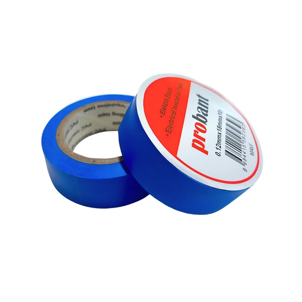 Probant Pvc Elektrik Bandı - 18mm X 9.1m Mavi 10 Adet
