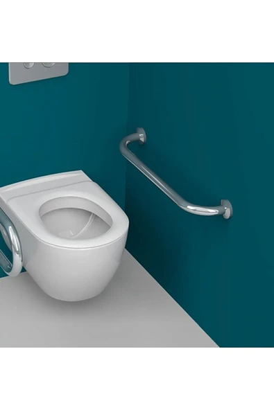 Fixer365  Yaşlı Hasta Engelli Paslanmaz Tutma Tutunma Barı 50 Cm Çap:32 Cm - 3